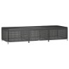 Housse de chaise longue 12 œillets 205x75x40 cm polyéthylène 