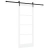Porte coulissante avec quincaillerie 'ORKDAL'Blanche 86x211 cm 