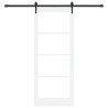 Porte coulissante avec quincaillerie 'ORKDAL'Blanche 86x211 cm 