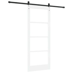 Porte coulissante avec quincaillerie 'ORKDAL'Blanche 86x211 cm 