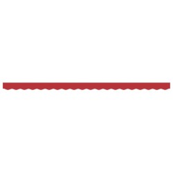 Store d'auvent pour cadre de 4,5 m, Rouge, 4,3 x 0,2 m 