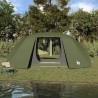 Tente de pêche 7 personnes vert olive étanche 