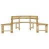 Banc de jardin 240 cm Bois de pin imprégné 