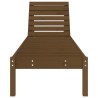 Chaises longues lot de 2 199,5x60x74 cm bois massif de pin 