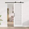 Porte Coulissante avec Kit de Matériel 'ORKDAL'Blanche 73.5 x 198.5 cm 