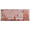 Ensemble de tableau sur toile Arbre Jaune 150x60 cm 