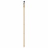 Ensemble de porte coulissante avec quincaillerie 83x202 cm en bois massif de pin 