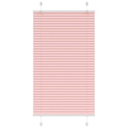 Store plissé rose 80x100 cm largeur du tissu 79,4 cm polyester 
