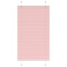 Store plissé rose 80x100 cm largeur du tissu 79,4 cm polyester 