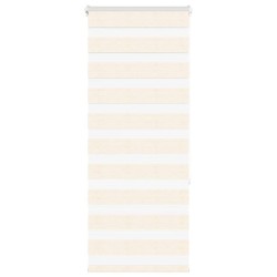 Store zèbre beige marbré largeur du tissu 50,9 cm polyester 
