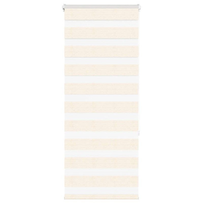 Store zèbre beige marbré largeur du tissu 50,9 cm polyester 