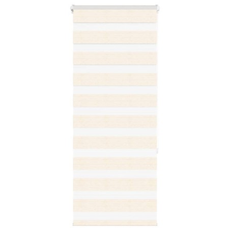 Store zèbre beige marbré largeur du tissu 50,9 cm polyester 