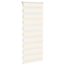 Store zèbre beige marbré largeur du tissu 50,9 cm polyester 