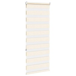 Store zèbre beige marbré largeur du tissu 50,9 cm polyester 