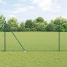 Clôture Hexagonale Verte 1,6x25 m en Acier 