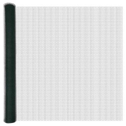 Clôture Hexagonale Verte 1,6x25 m en Acier 