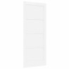 Porte Intérieure 'ORKDAL'Blanche 83x202x4 cm Bois Massif Pin 