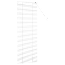 Store de Fenêtre avec des rideaux Autre Blanc 80 x 130 cm Aluminium 