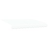 Auvent Rétractable Blanc 350x250 cm Tissu 