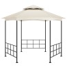 Belvédère avec parois 3,1x2,7 m Crème  