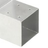 Connecteur de poteau Forme en L Métal galvanisé 91x91 mm 