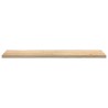Appuis de fenêtre 2 pcs non traité 160x40x2cm bois chêne massif 