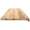 Appuis de fenêtre 2 pcs non traité 160x40x2cm bois chêne massif 