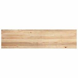 Appuis de fenêtre 2 pcs non traité 160x40x2cm bois chêne massif 