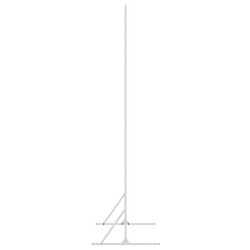 Écran de conf'180 cm en inox 