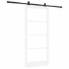 Porte coulissante avec quincaillerie 'ORKDAL'blanche 93x202 cm 