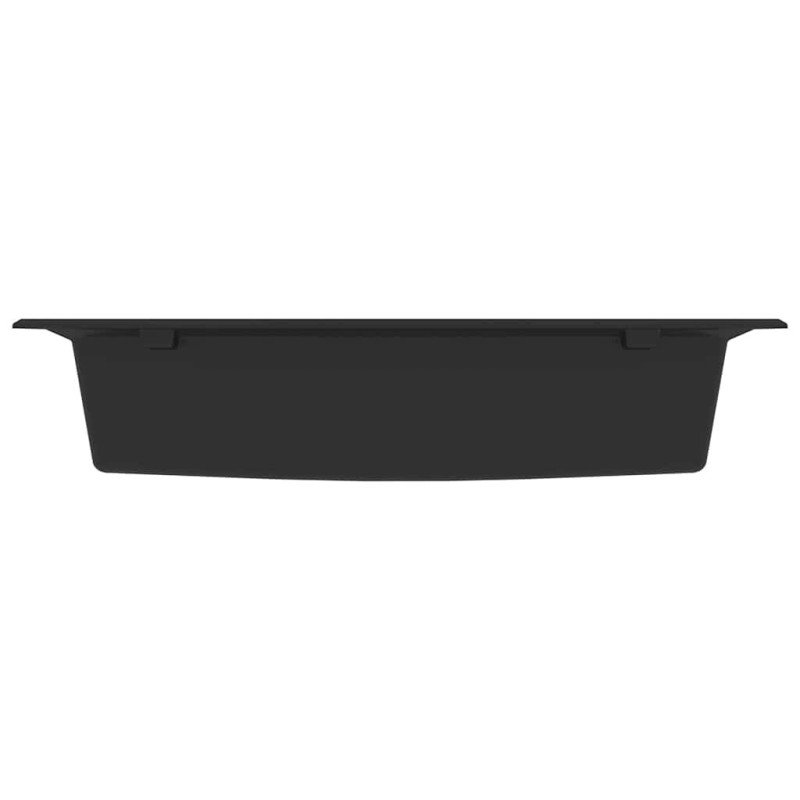 Évier de cuisine Noir 790x500x193 mm Granit 