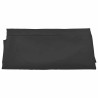 Tissu de remplacement pour parasol d'extérieur Noir 300 cm 