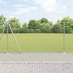 Clôture hexagonale 1.2x50 m Acier galvanisé 