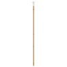 Set de porte coulissante avec quincaillerie 78x202 cm en bois massif de pin 