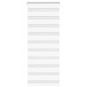 Store zèbre blanc 65x100 cm largeur du tissu 60,9 cm polyester 