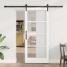 Porte coulissante avec kit quincaillerie 'ORKDAL'blanche 78x202 cm 