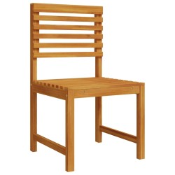 Ensemble de jardin bistro 3 pièces en bois d'acacia massif 