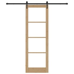 Porte Coulissante avec Quincaillerie 'ORKDAL'78x232 cm 