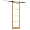 Porte Coulissante avec Quincaillerie 'ORKDAL'78x232 cm 