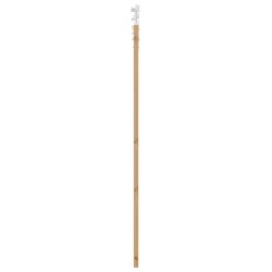 Porte coulissante avec quincaillerie 61x198.5 cm en bois massif de pin 