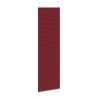 Store plissé rouge bordeaux 60x200 cm largeur du tissu 59,4 cm 
