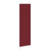 Store plissé rouge bordeaux 60x200 cm largeur du tissu 59,4 cm 