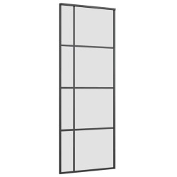 Porte coulissante avec kit de quincaillerie 76x205 cm Verre ESG 