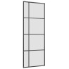 Porte coulissante avec kit de quincaillerie 76x205 cm Verre ESG 