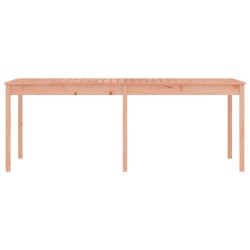 Table de jardin 203,5x100x76 cm bois massif de douglas 