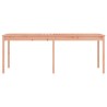 Table de jardin 203,5x100x76 cm bois massif de douglas 