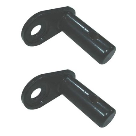 Attelages de remorque pour vélo 2 pcs 