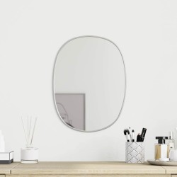 Miroir mural Argenté 30x25 cm 