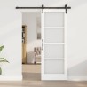 Porte coulissante avec kit de matériel 'ORKDAL'Blanc 73.5x198.5 cm 