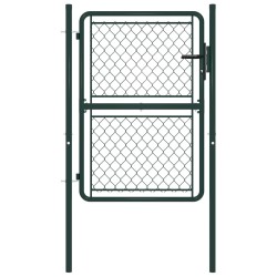 Portillon Acier 100 x 150 cm Vert 